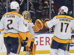 Predators Canucks Hockey