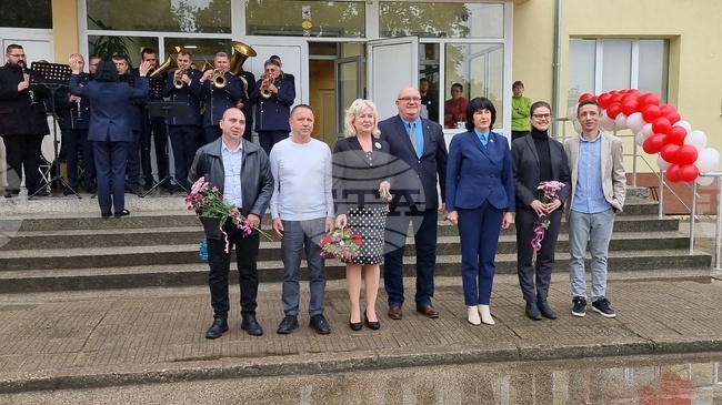 Видин - СУ „Св. св. Кирил и Методий“ - реновирана сграда - откриване 