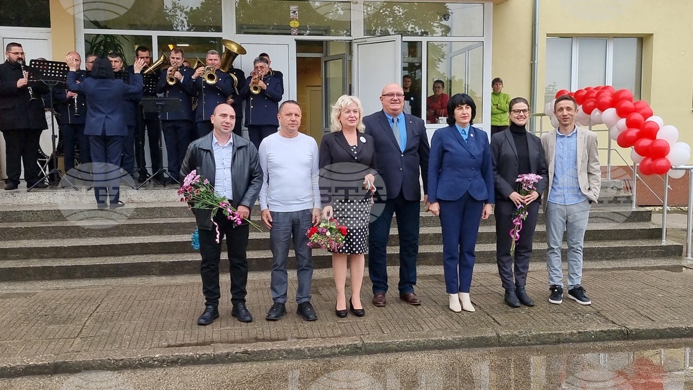Видин - СУ „Св. св. Кирил и Методий“ - реновирана сграда - откриване