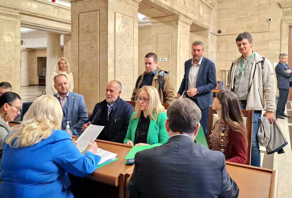 Политическа партия „Зелено движение“ се регистрира за участие в изборите за Народно събрание и Европейски парламент