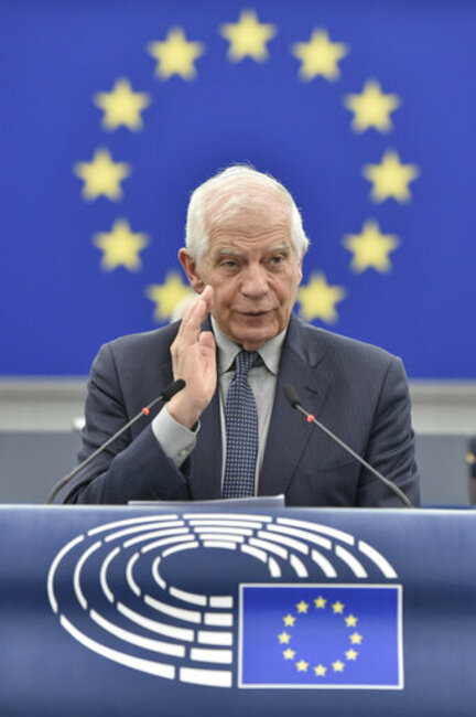Борел обсъди с депутати в Европейския парламент атаката на Иран срещу Израел и напрегнатата обстановка в Близкия изток