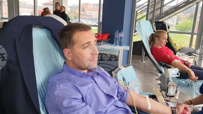 Самоков - кръводарителска акция