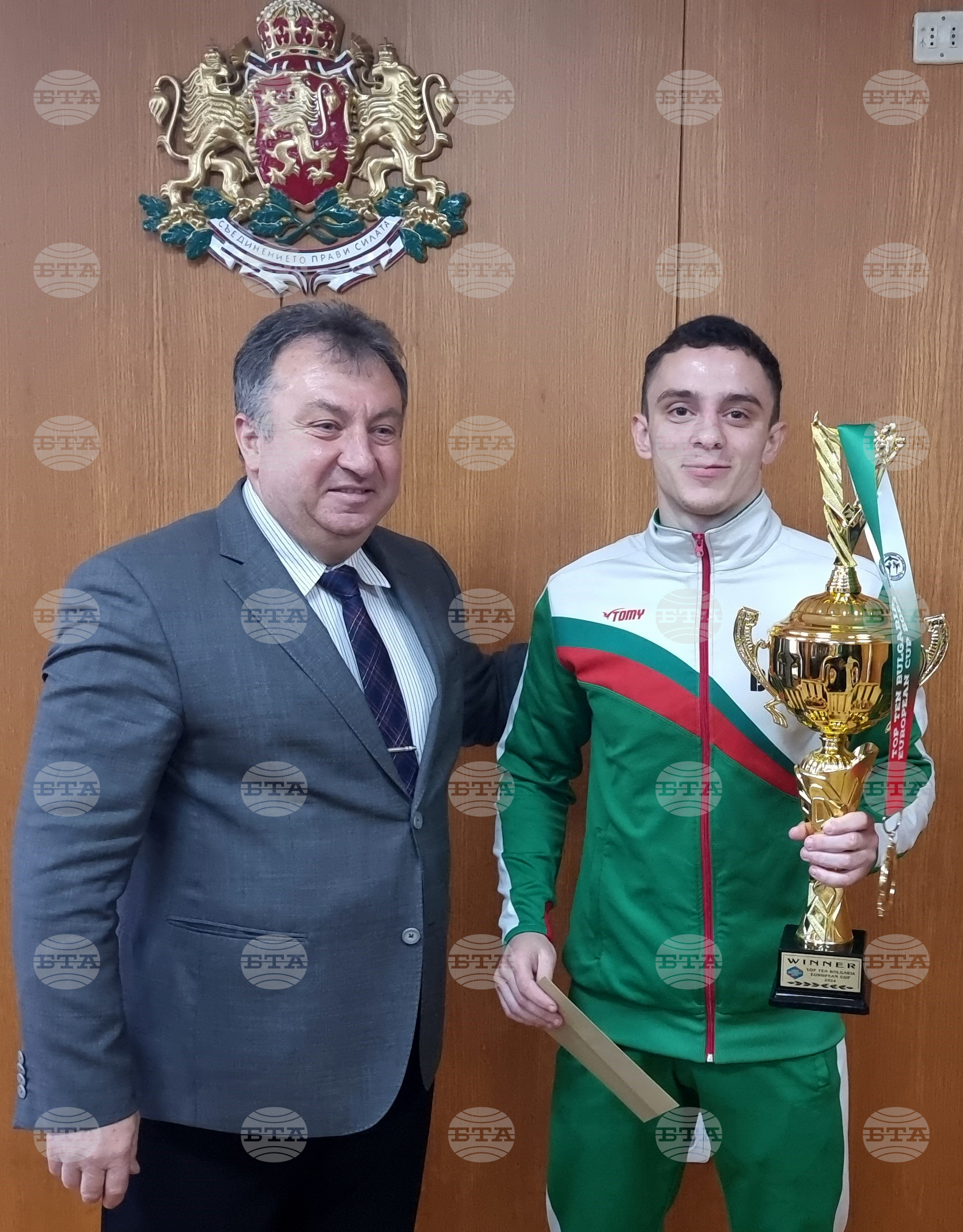 Шумен - Христо Христов - спортисти - награждаване