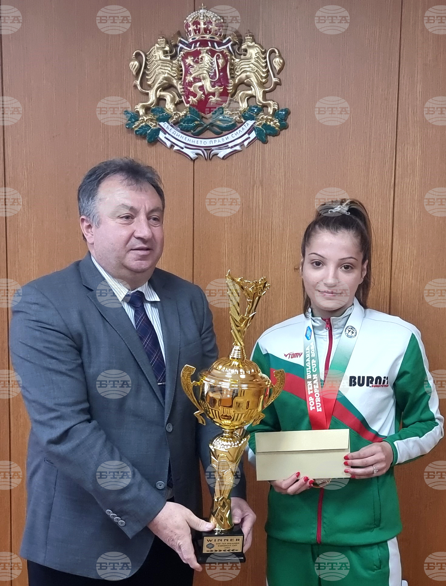 Шумен - Христо Христов - спортисти - награждаване