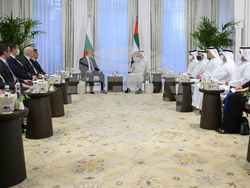 Държавният глава Румен Радев се срещна с президента на ОАЕ Шейх Мохамед бин Зайед Ал Нахаян