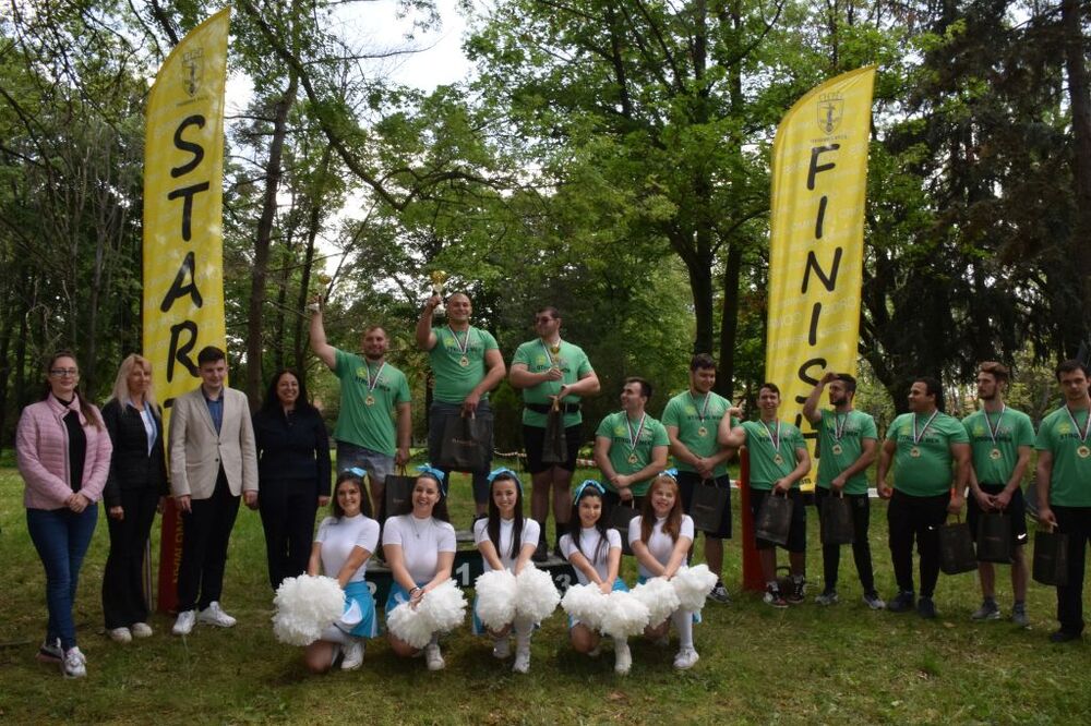 Русенски университет „Ангел Кънчев“: Първокурсникът Христо Христов спечели студентския силов многобой „Стронг мен“ на Русенския университет