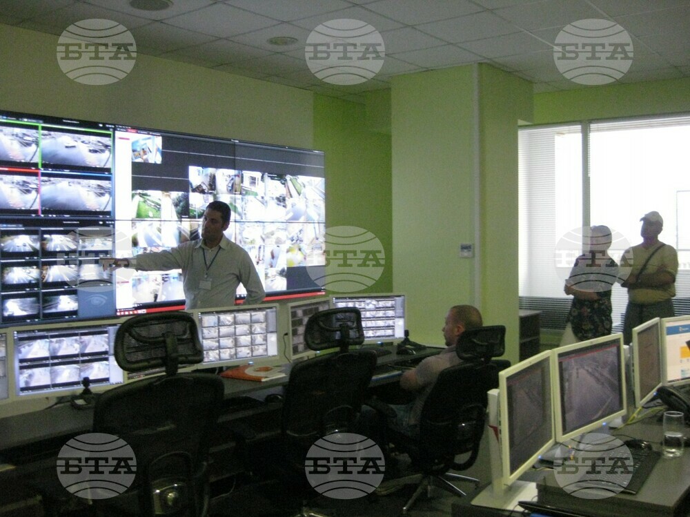 В Бургас са монтирани нови камери за видеонаблюдение