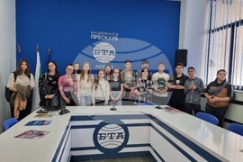 Национален пресклуб на БТА Ловеч - ученици - Основно училище „Васил Левски“