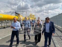  арх. Иван Шишков - проверка на хода на строителните дейности на газоизмервателна станция Стара Загора