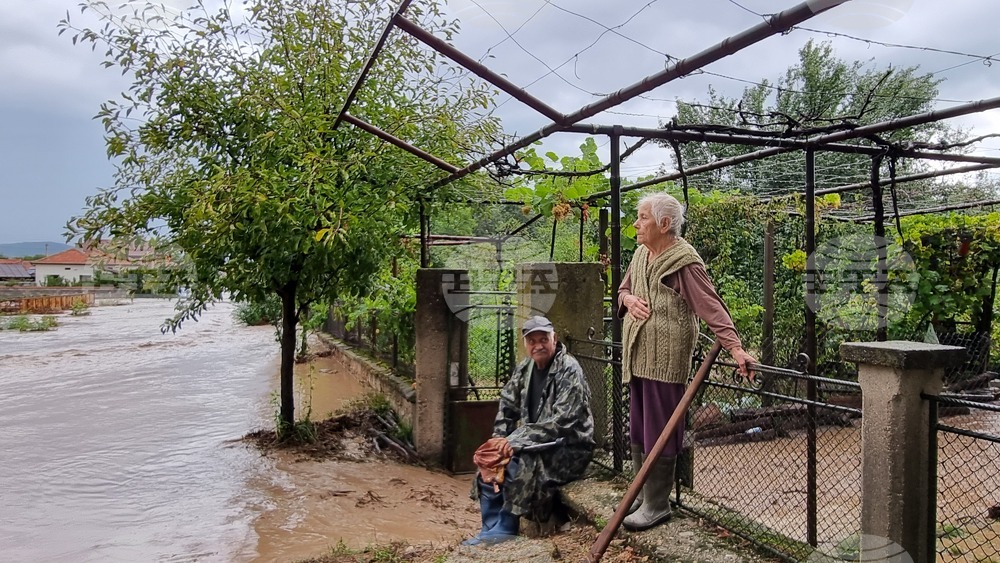 Село Каравелово - наводнение