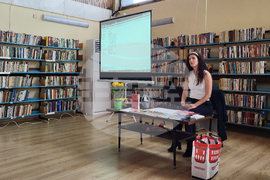 Самоков - Общинска библиотека „Паисий Хилендарски“ - Яна Василева - книга - представяне