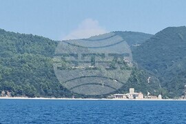 Света гора - Атон - скалата Зографу