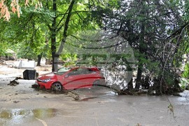 Село Каравелово - наводнение