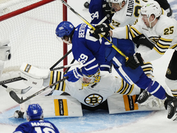 APTOPIX Bruins Maple Leafs Hockey