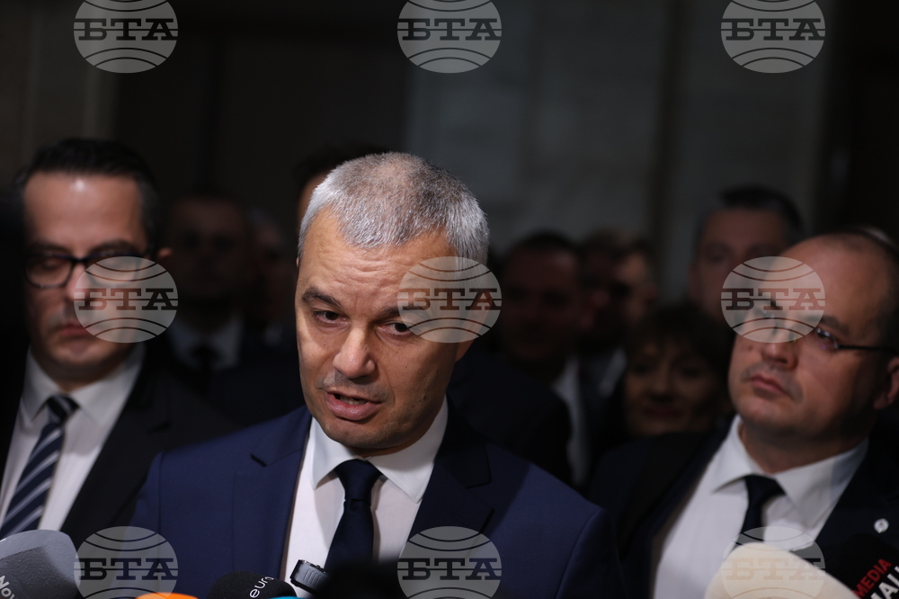  Народно събрание - „Възраждане“ - Костадин Костадинов - брифинг