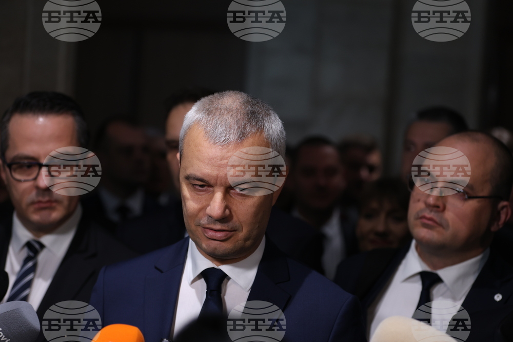  Народно събрание - „Възраждане“ - Костадин Костадинов - брифинг