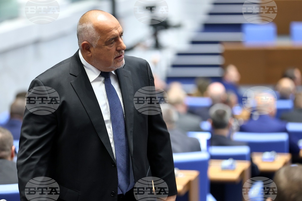 Парламент - заседание - Бойко Борисов