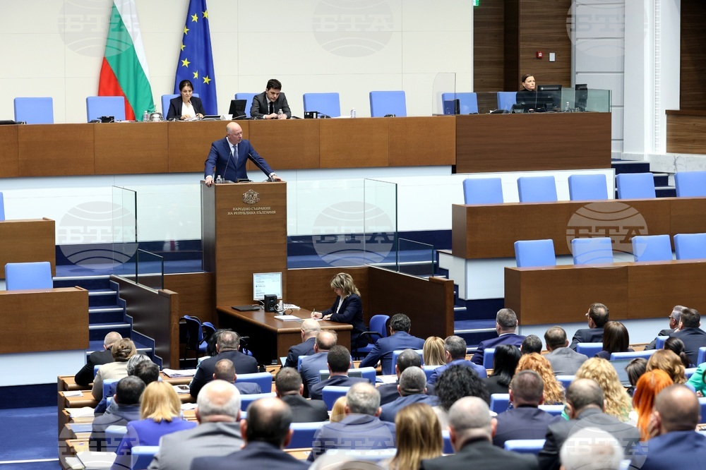 Парламент - заседание - Росен Желязков