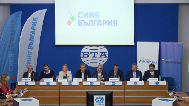 Представяне на съюза от десни консервативни партии, както и водещите политики и решения, с които „Синя България“ ще се яви в кампанията за ЕП и за народни представители в българския парламент