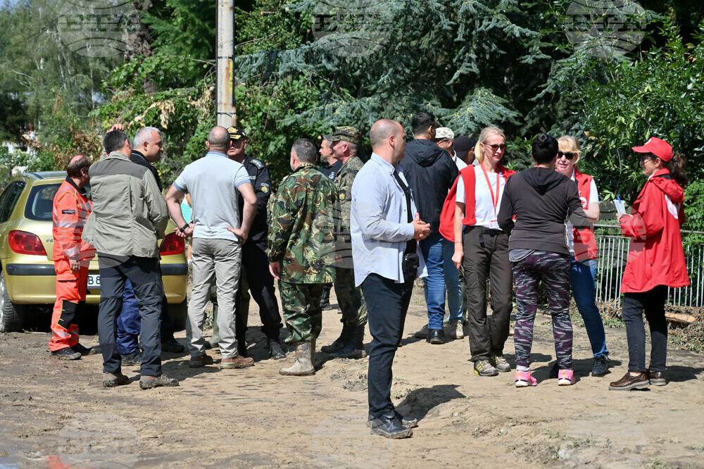 Село Каравелово - Румен Радев - наводнение - посещение