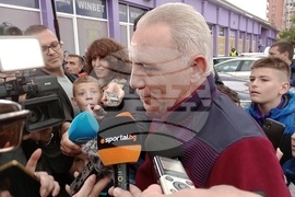 Велико Търново - 100 години „Етър“ - Христо Стоичков - брифинг