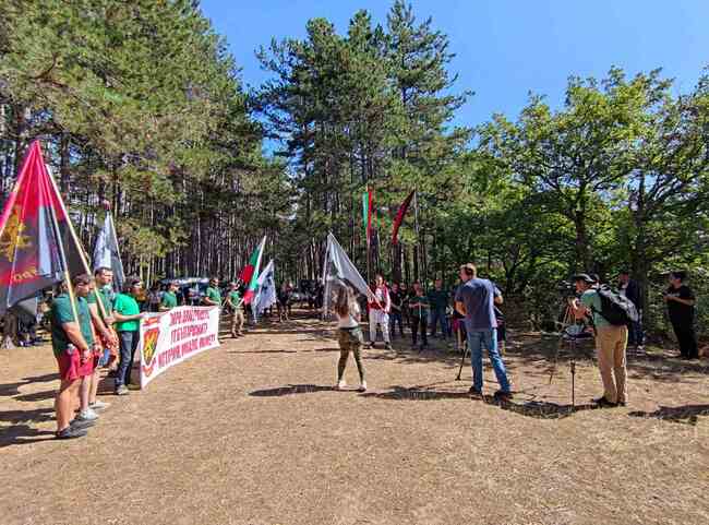 ВМРО откри кампанията си за парламентарните избори на емблематично място