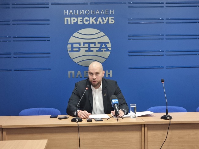 Пресконференция на председателя на Общинския съвет в Плевен доц. д-р Иван Малкодански