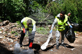 Село Свещари - инициатива "Зелен дъб" - пролетно почистване