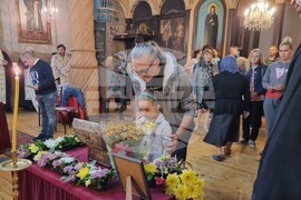 Враца - св. Лука - мощи - поклонение 