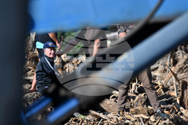 Село Слатина - разчистване след наводнението