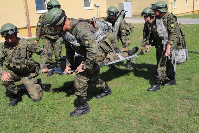 Военнослужещи от 61-ра механизирана бригада участват в многонационално учение „SABER JUNCTION 2022” в Хохенфелс, Германия