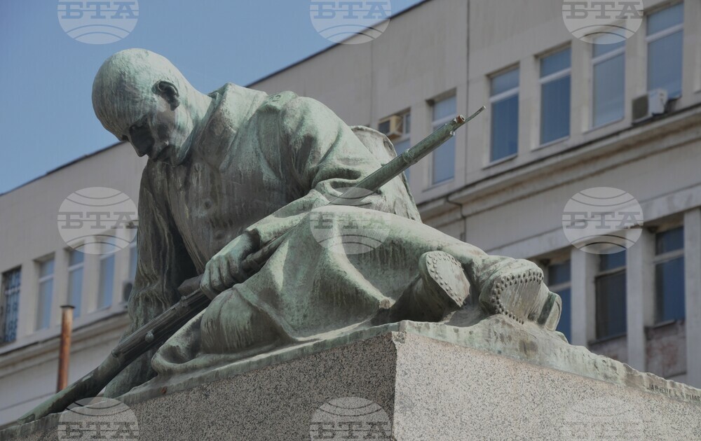 Видин - Скърбящият войн - паметник