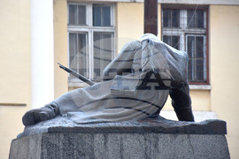 Видин - Скърбящият войн - паметник