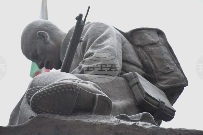 Видин - Скърбящият войн - паметник