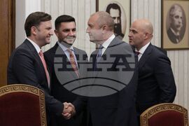 Румен Радев - Димитър Ковачевски - среща