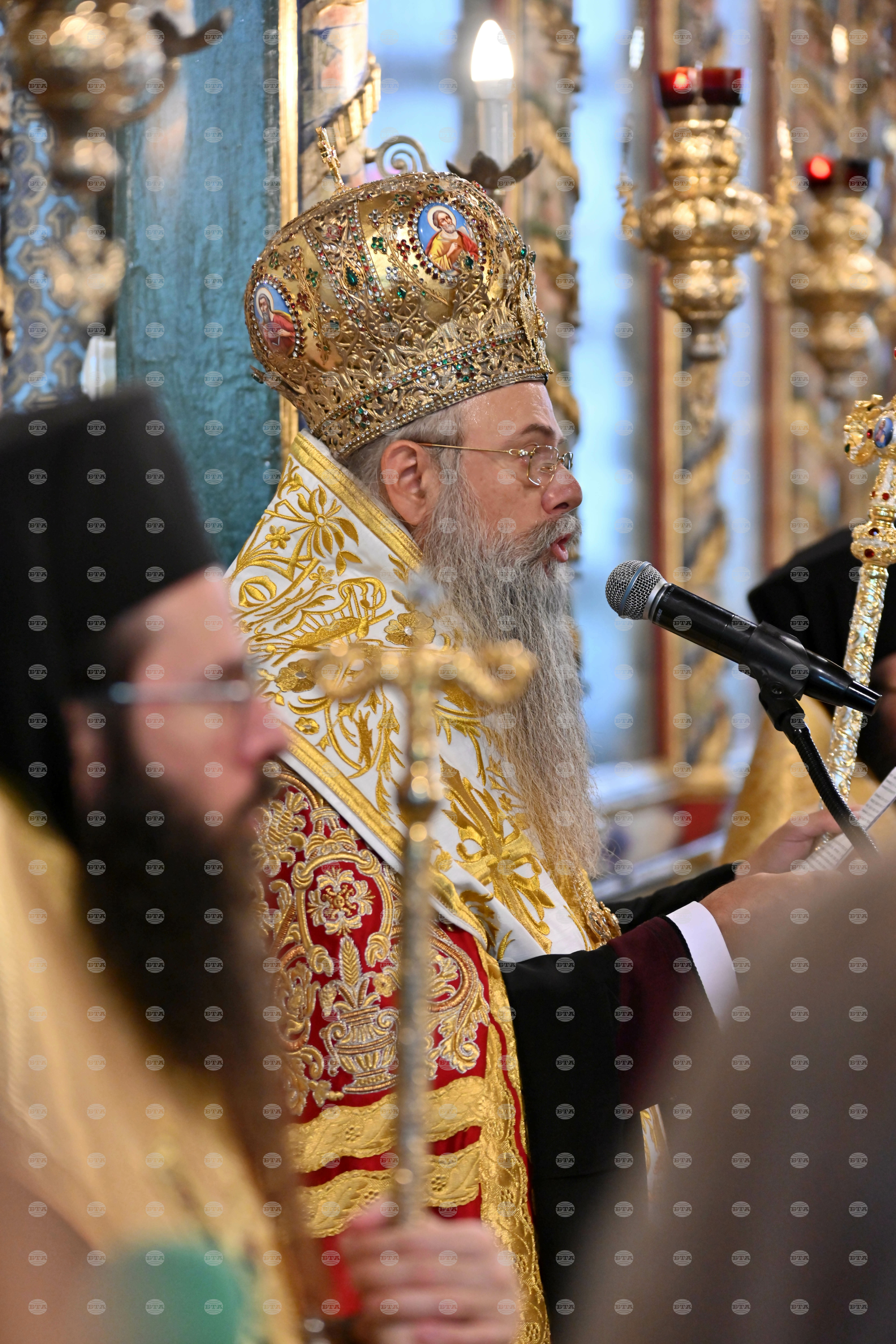 Пловдив - Митрополит Николай - тържествен молебен