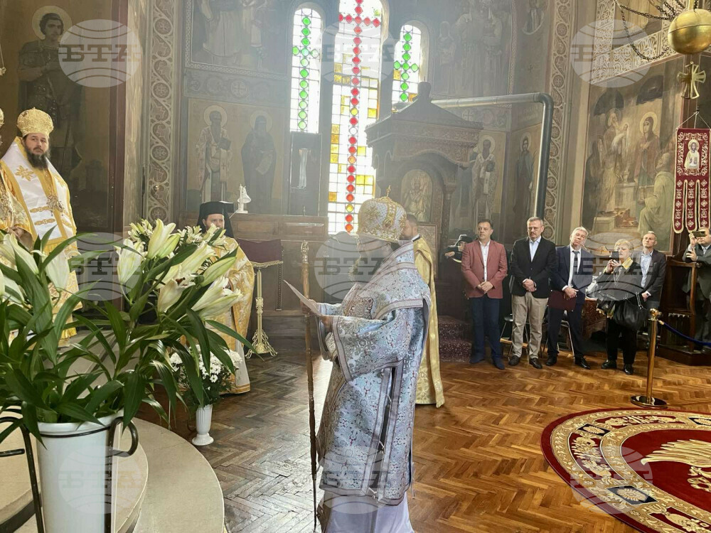 Министър Милошев беше гост на ръкоположението на Никополския епископ Матей