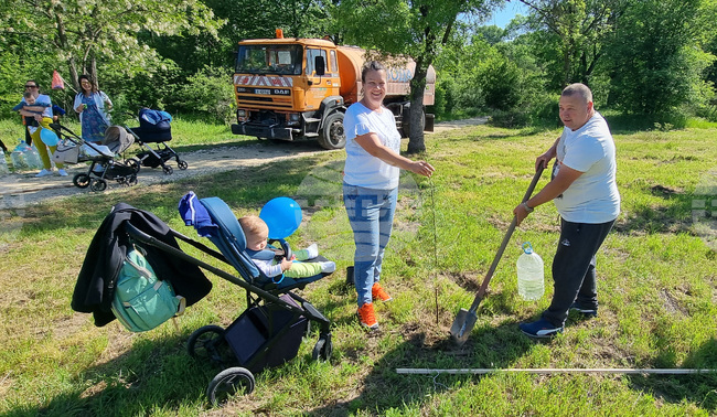 В екоинициативата "Алея на новия живот" в Димитровград ще се включат 72 семейства на новородени