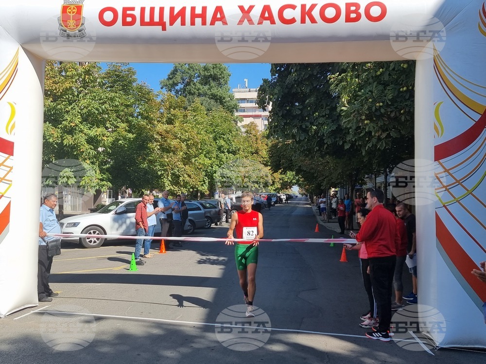 Георги Гергов от Ловеч е победител в традиционния лекоатлетически крос Димитровград-Хасково