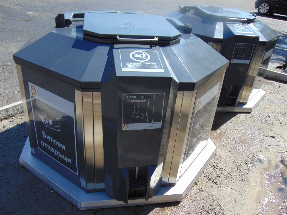 Нови подземни съдове за отпадъци в Шумен