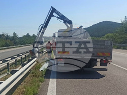 В участъци от автомагистрала „Тракия“ ще се подменят и монтират нови ограничителни системи /мантинели/