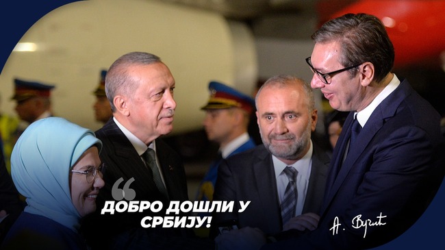 Сърбия е ключова страна за мира и стабилността на Балканите, заяви турският президент Реджеп Ердоган, откривайки Сръбско-турски бизнес форум