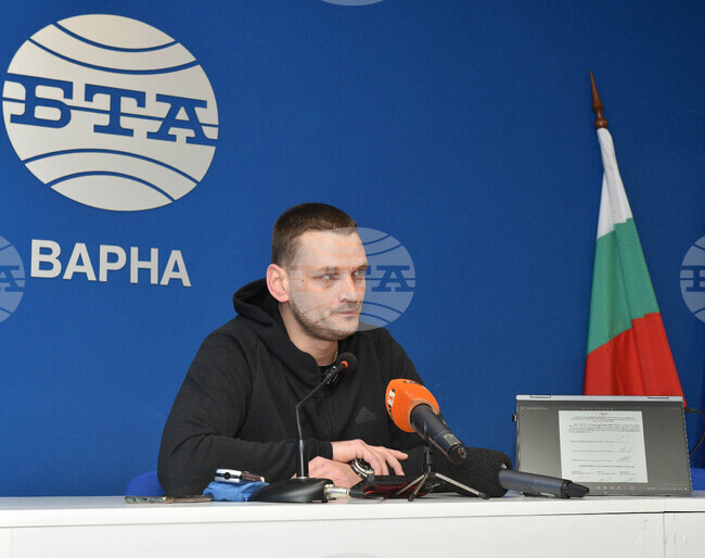 Национален пресклуб на БТА Варна - пресконференция - Симон Милков