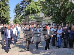 Снимка: Пресцентър ДПС - предизборна среща в Омуртаг