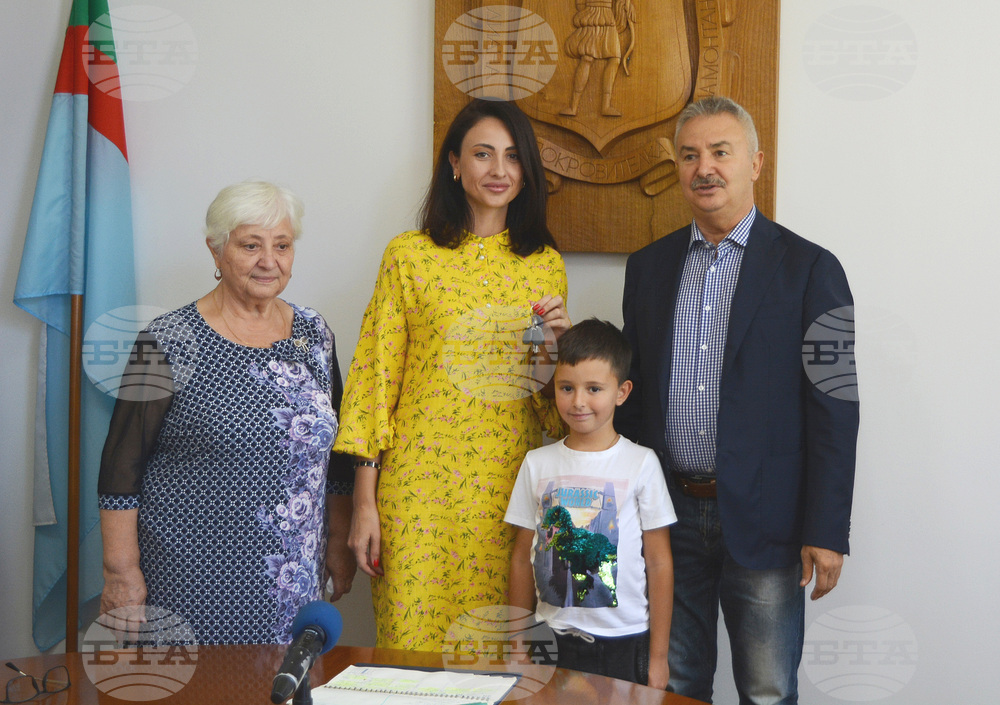 Бежанци от Украйна получиха общинско жилище в Монтана