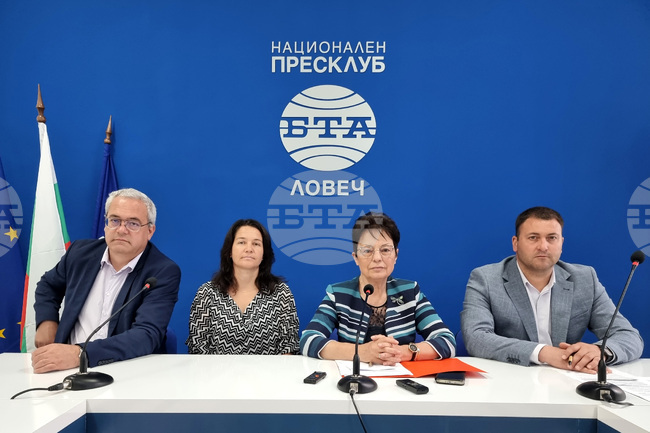 Национален пресклуб на БТА Ловеч - коалиция "БСП за България" - пресконференция