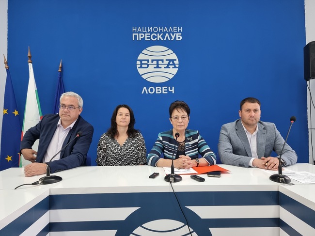 Пресконференция на БСП - Ловеч, за предстоящите парламентарни избори