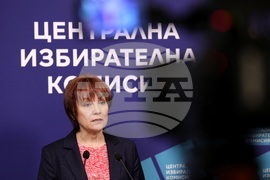 Централна избирателна комисия (ЦИК) - брифинг - Росица Матева