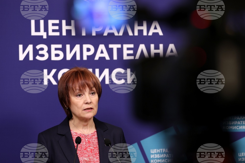 Централна избирателна комисия (ЦИК) - брифинг - Росица Матева