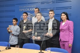 Национален пресклуб на БТА - Плевен - награждаване на спортисти